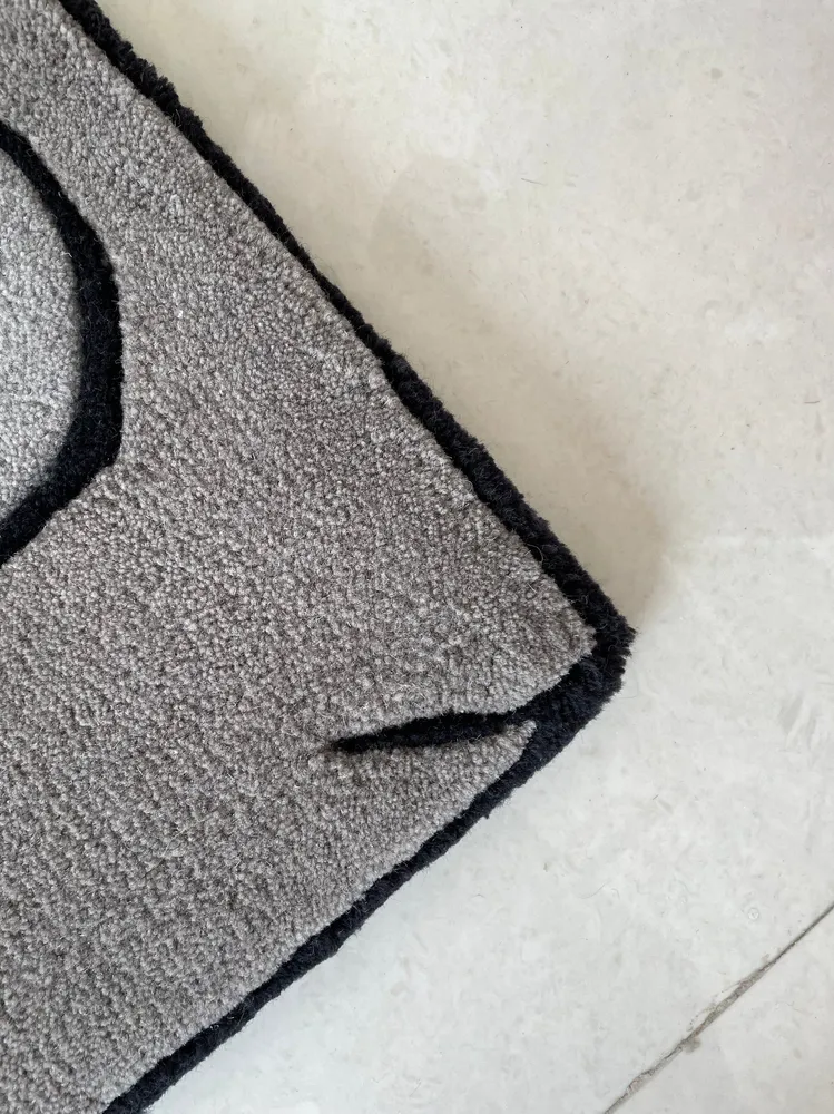 Kaws Hand Tufted Inedit Zealand Wool Rug