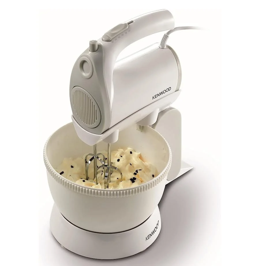 Kenwood 300W Hand Mixer Bowl Blanc pur