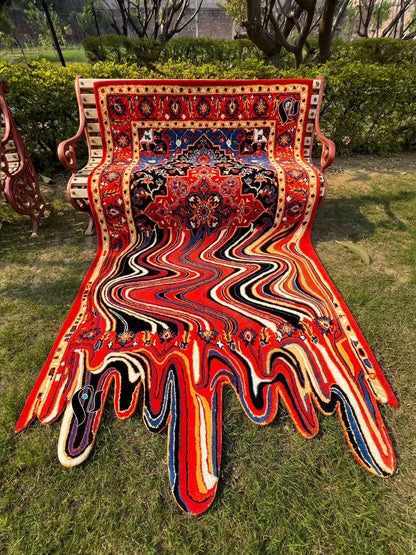 Melt Away Hand Tufted Récent Zealand Wool Rug