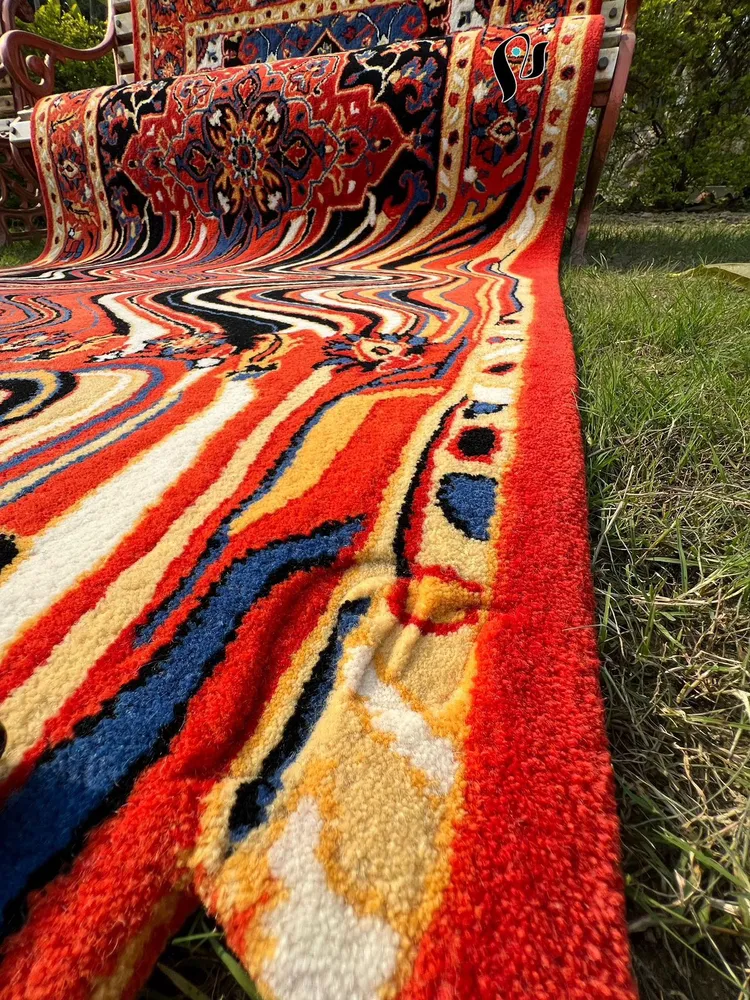 Melt Away Hand Tufted Récent Zealand Wool Rug