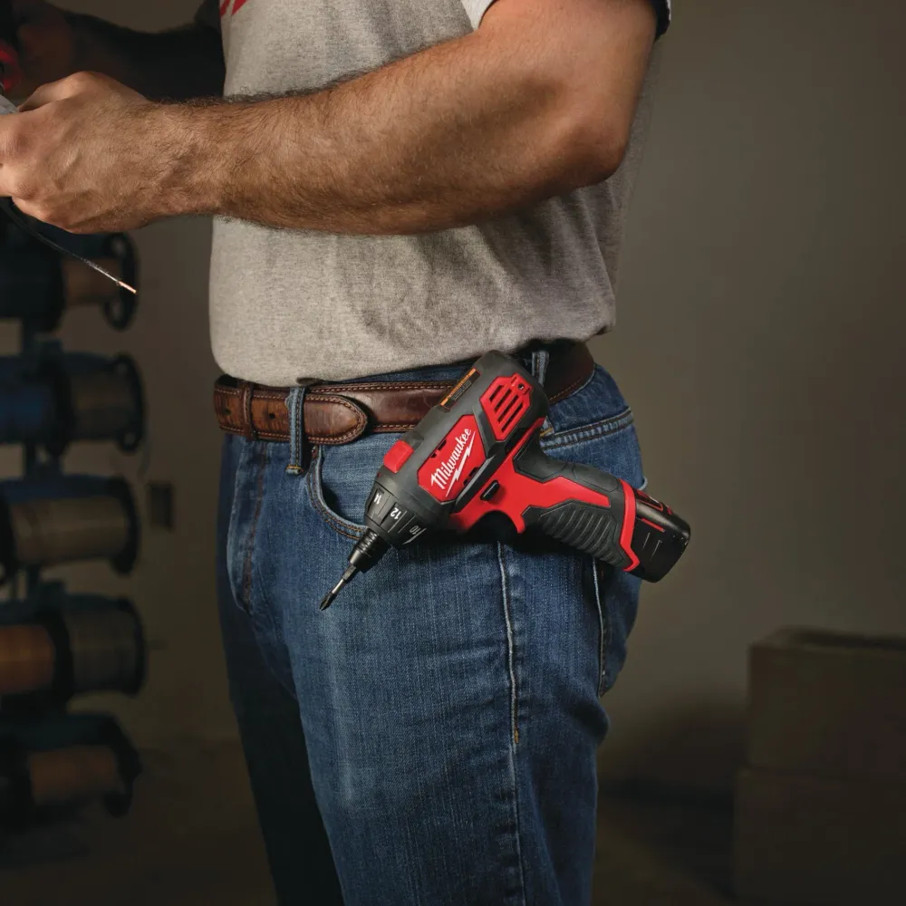 Milwaukee M12 BSD-0 - Tournevis subcompact 1 vitesse avec Garantie