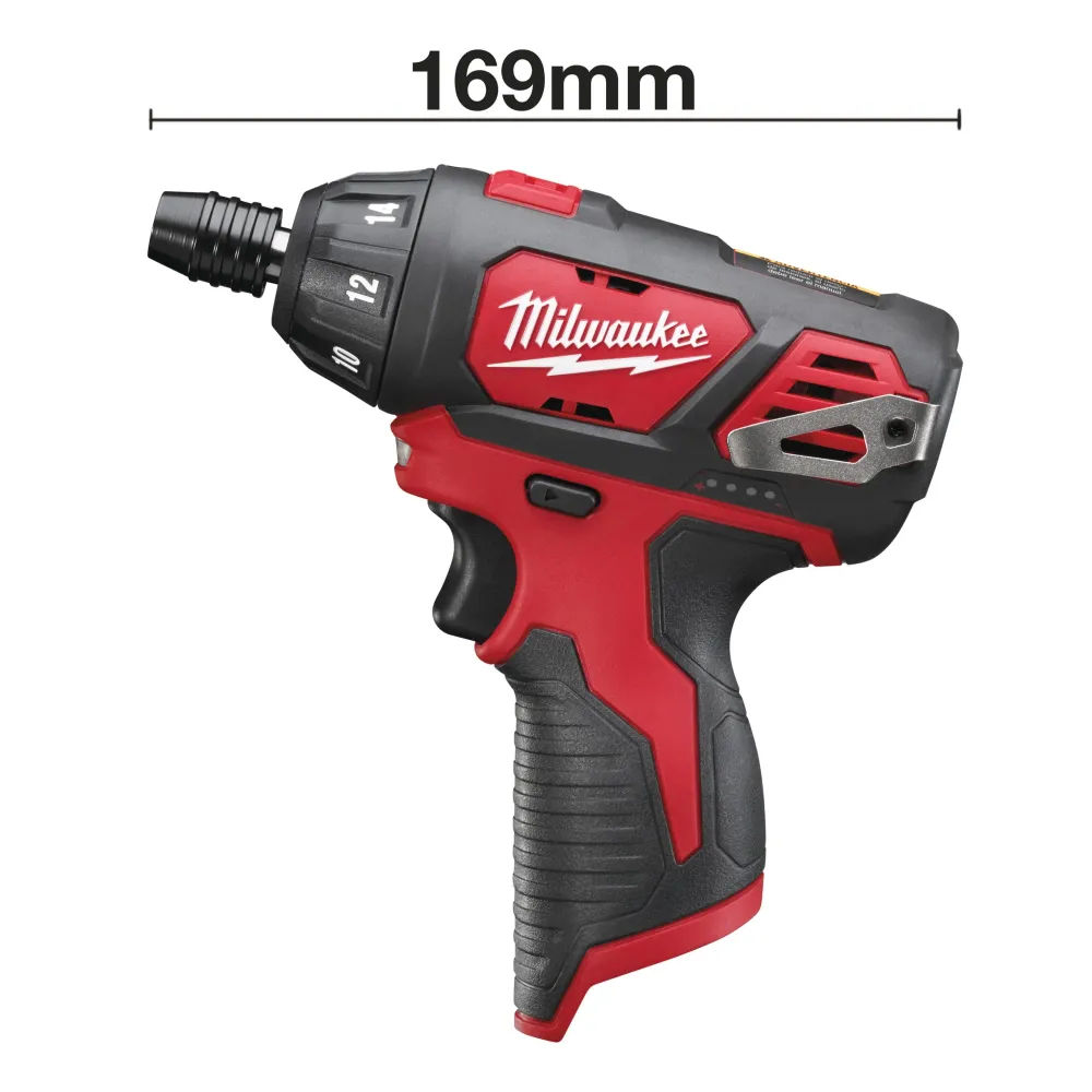 Milwaukee M12 BSD-0 - Tournevis subcompact 1 vitesse avec Garantie