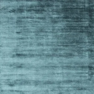 Porte-bagages scooter Handwoven Peacock Blue Luxe Wool / Viscose Rug