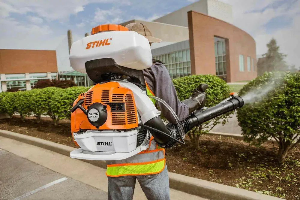 Protège-mains STIHL SR 430 Atomiseur thermique à dos