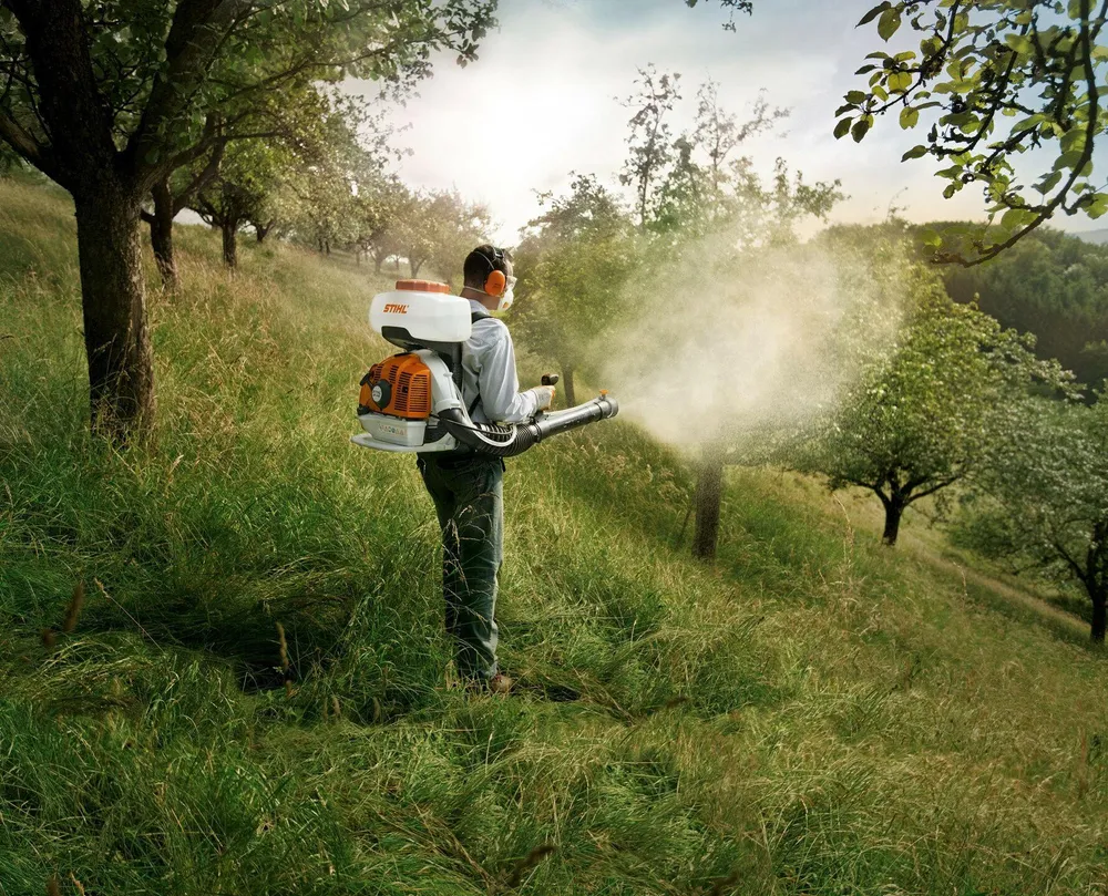 Protège-mains STIHL SR 430 Atomiseur thermique à dos