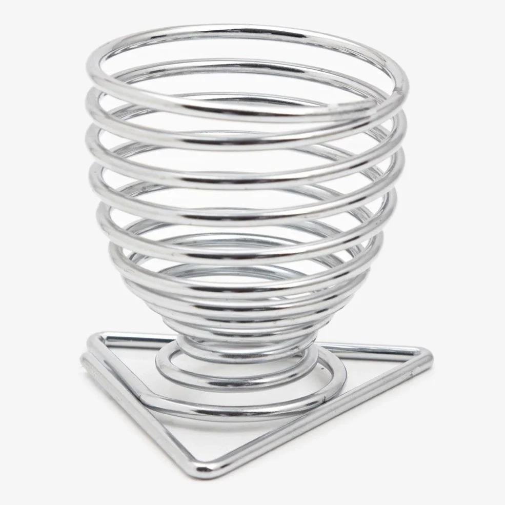 Rétroviseur sport Progressive Spiral Egg Cup - Gris argent