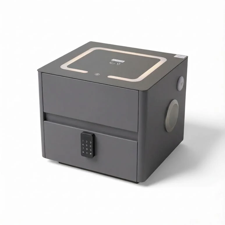 Rétroviseur sport Side Pedestal Sûr & Wireless Charging Dark Grey