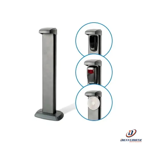 Support GPS moto Motorline Mfsup Supporto Colonna Per Fotocellule E Accessori Complementari
