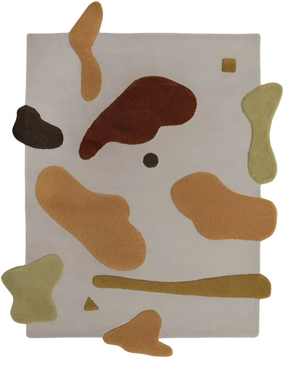 Support smartphone BR Neuf Zealand Wool Hand Tufted Rug
