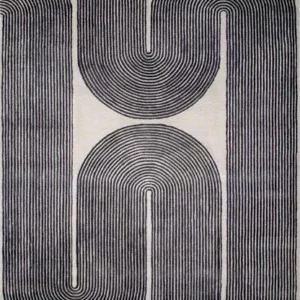 Viper - Ink Hand Tufted New Zealand Laine Rug