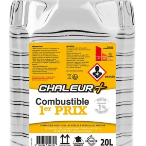 Combustible liquide pour poêle à pétrole Chaleur Plus de base 20L