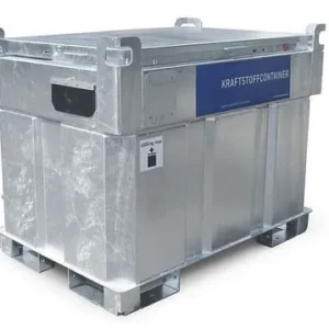 Liquide de refroidissement Système de réservoir d'essence mobile DENIOS KI-B duo paroi 330 litres avec pompe 12V...