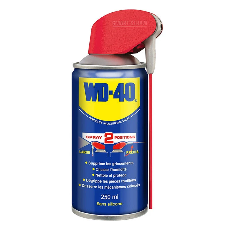 Cire silicone Multifonction spray doublement position WD-40 250 ml 33489