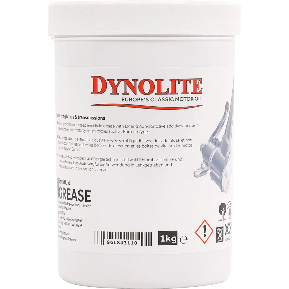 DYNOLITE SEMI-FLUID GREASE 1KG , STEERING BOXES & TRANSMISSIONS