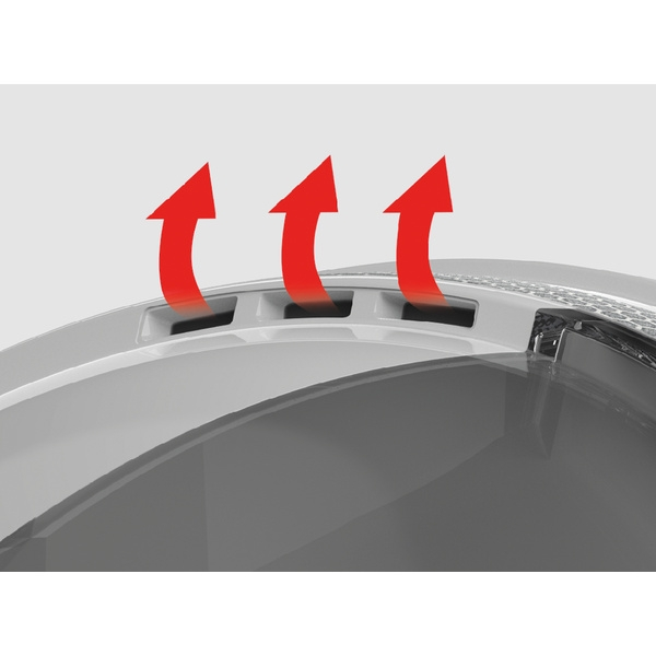 Casque de protection EVO VISTAlens® ventilé - blanc, porte-badge - JSP