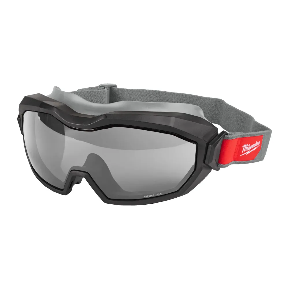 Milwaukee Lunettes-masque haut profil non ventilées - gris