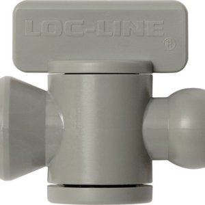Vanne d'arrêt Loc-Line avec raccord segment gris UE: 10 pièces L29454G choisir à bas prix