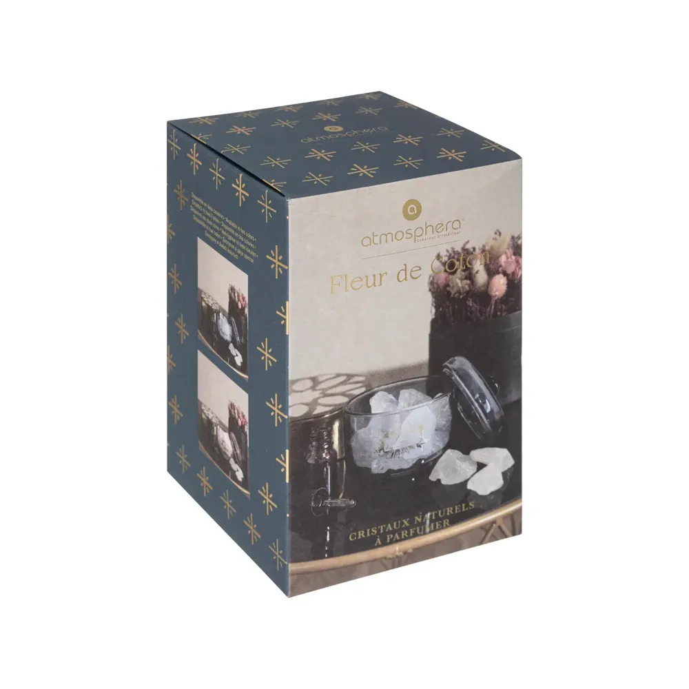 Atmosphera 10ml En coton Flower Night Crystal Stones Blue