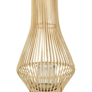 Certifié CE Lantaarn LEYTE Hout Lichte houtkleur