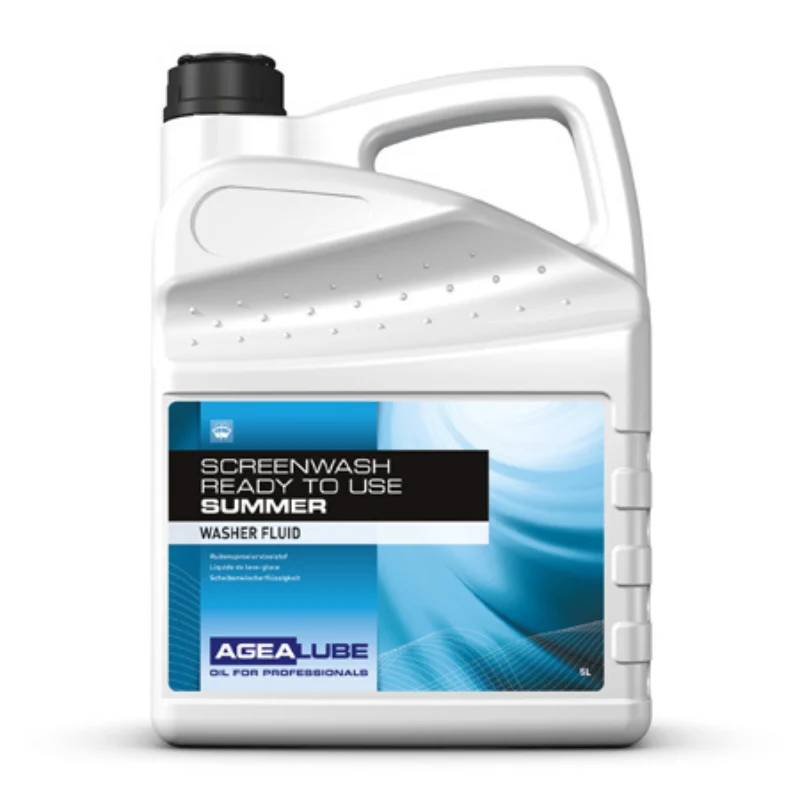 Coffre de rangement Agealube Screenwash Ready to Use Summer - Liquide lave-glace été prêt à l'emploi - 5 litres