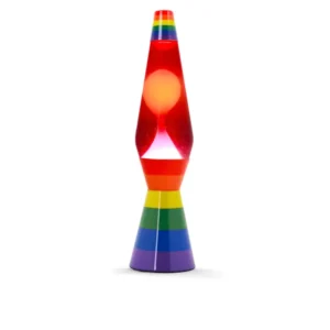 Lampe à Lave en verre LOVE is LOVE Kit de fixation inclus