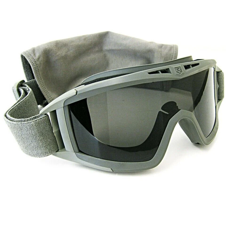 Lunettes de protection anti-criquets du désert Révision Lunettes APEL à usage militaire balistique Foliage Kit de fixation...