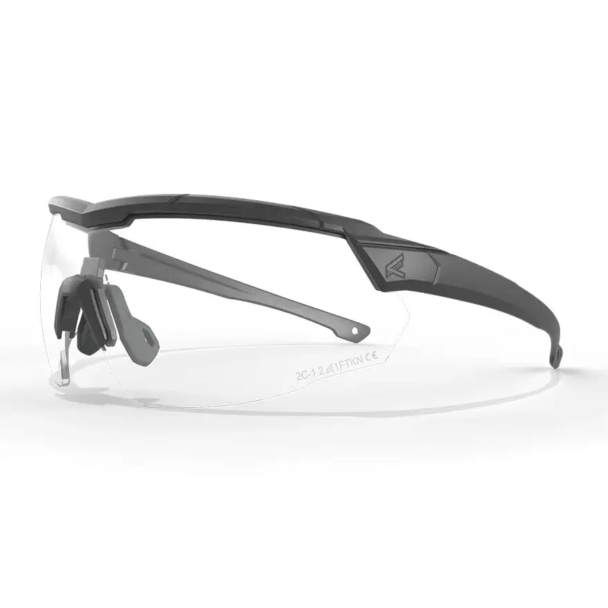 Schiessbrille ROLLING THUNDER, Noir jais Frame, Vapor Shield Clear Lens