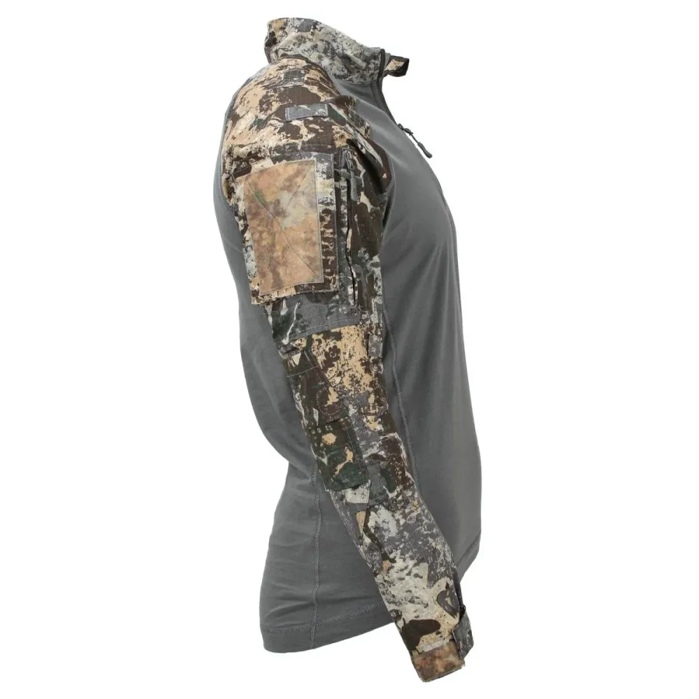 Chemises tactiques de terrain MIL-TEC à manches longues, camouflage érien et respirant | Livraison Rapide