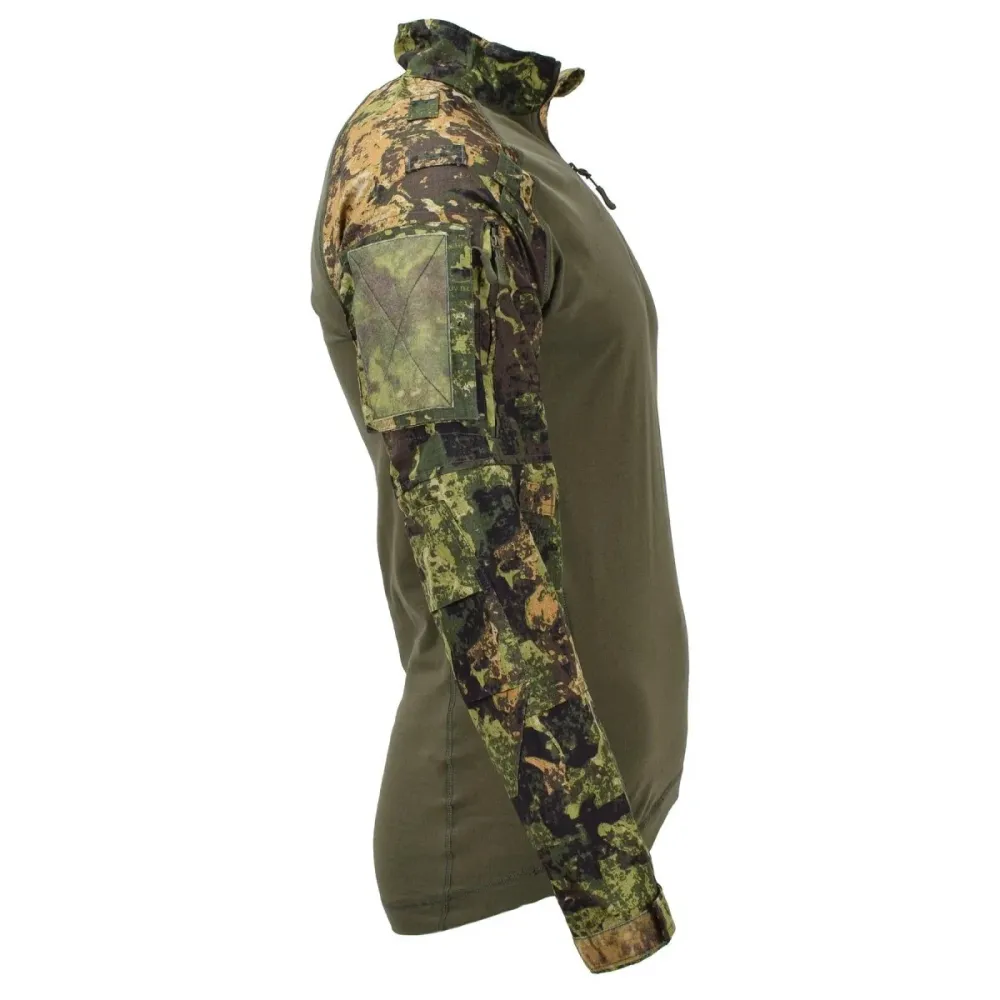 Chemises tactiques de terrain MIL-TEC à manches longues, camouflage érien et respirant | Livraison Rapide