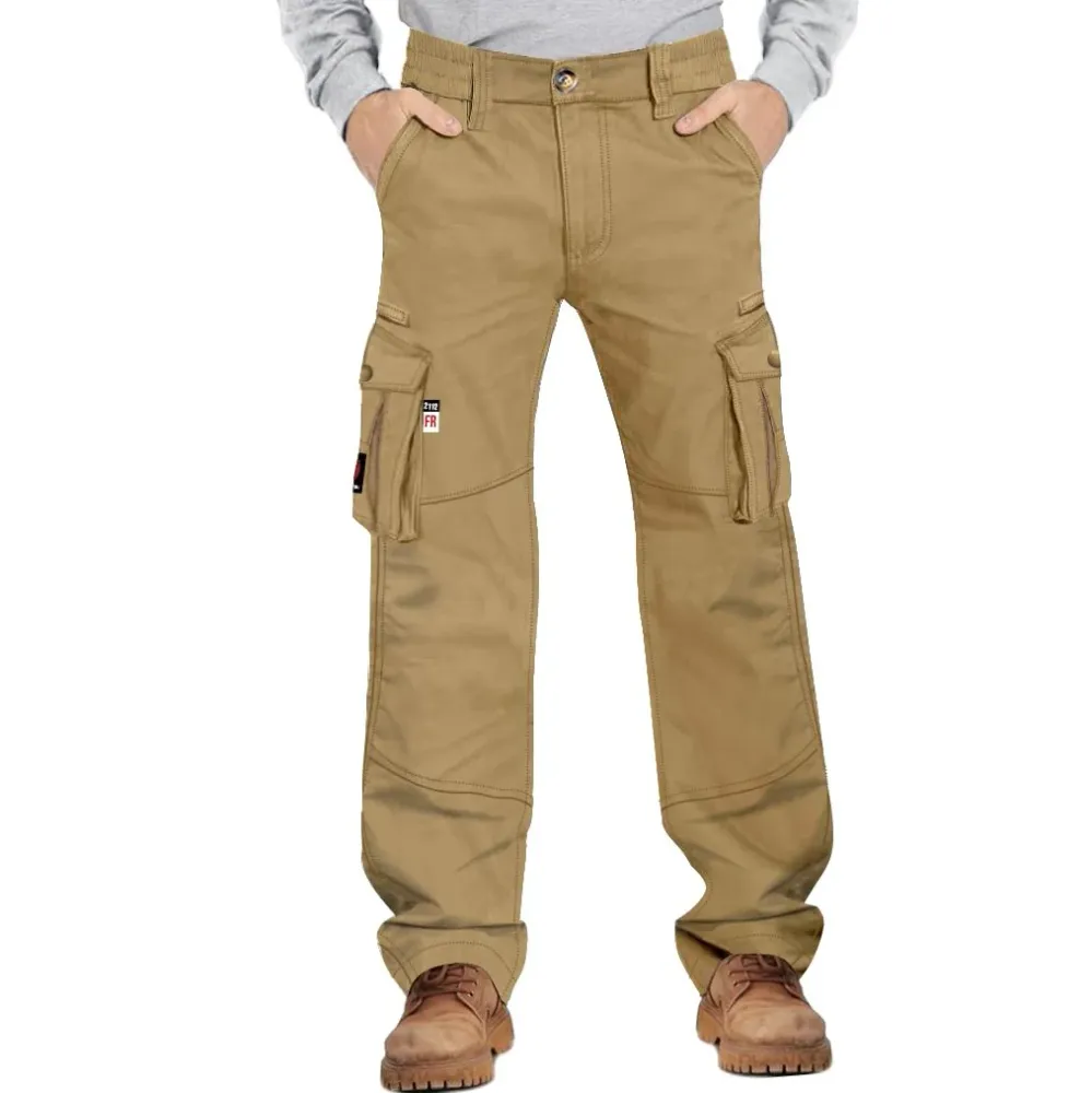 Coffre de rangement Arccaptain 100% En coton pur Flame Resistant Welding Pants Men