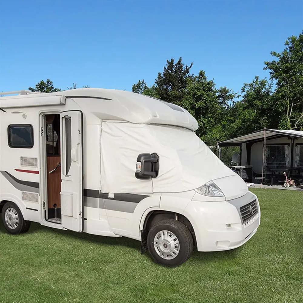 Frontschutzplane Fiat Ducato 250 | 2006-2014 | weiß | Bugschutzplane Certifié CE