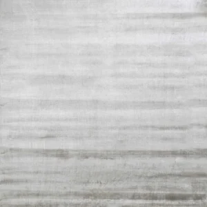 Handwoven Gull Grey Raffiné Viscose Rug