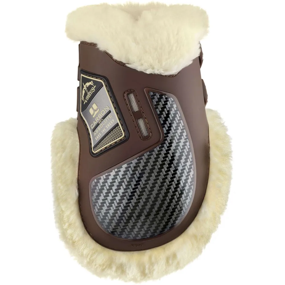 Protection Quad Veredus Protège-Boulets En carbone Gel Absolute Save Sheep Rear Marron