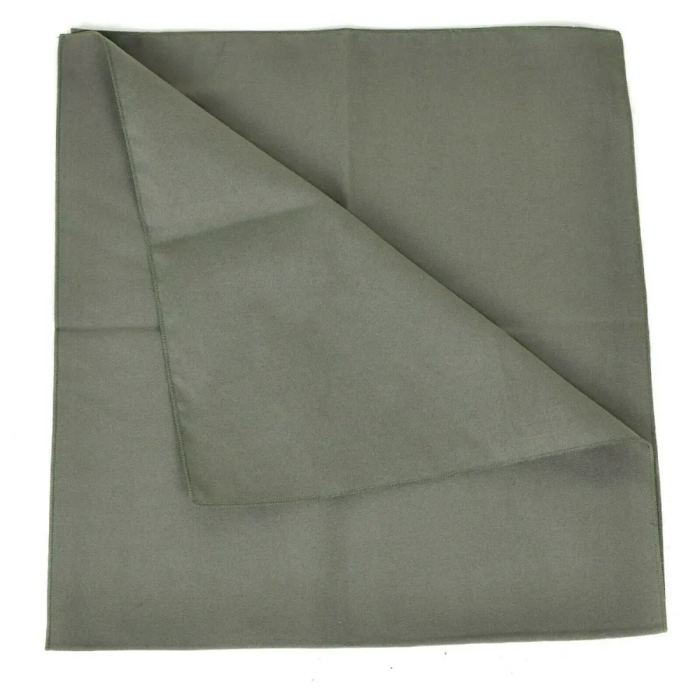 Serviette en microfibre pur de l'armée néerlandaise, surplus militaire, couleur olive, NEUF
