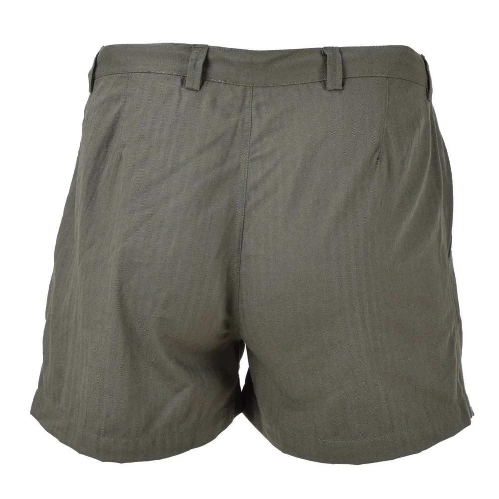 Support de transport Short de jungle militaire français d'origine olive, uniforme de combat fin de l'armée NEUF