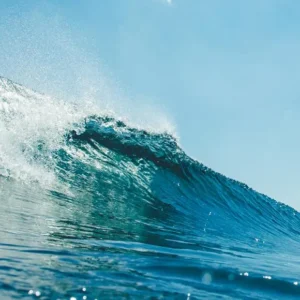 Toile de fond d'été vagues J05438 | Résistant aux UV | Anti-déchirure