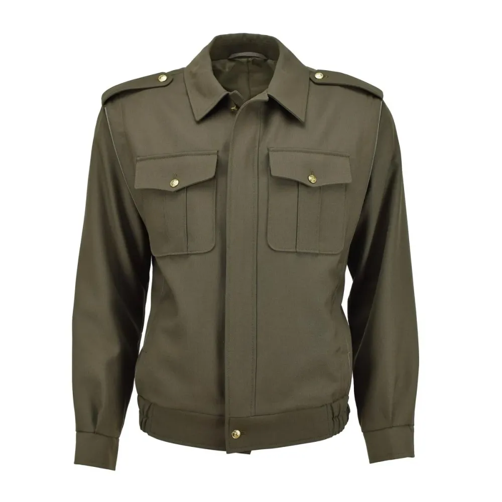 Étui de selle Blouson d'origine de l'armée tchèque pour troupes de campagne, veste militaire décontractée olive, NEUF