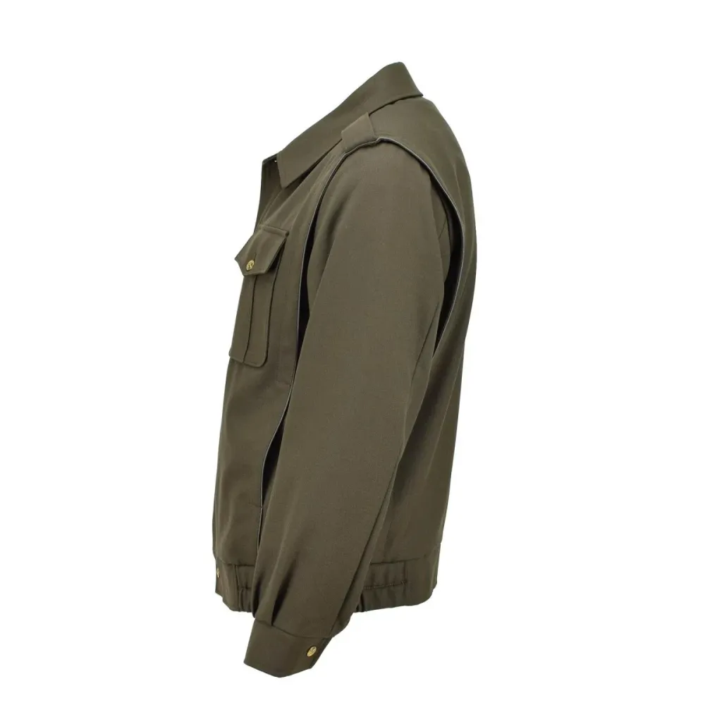 Étui de selle Blouson d'origine de l'armée tchèque pour troupes de campagne, veste militaire décontractée olive, NEUF