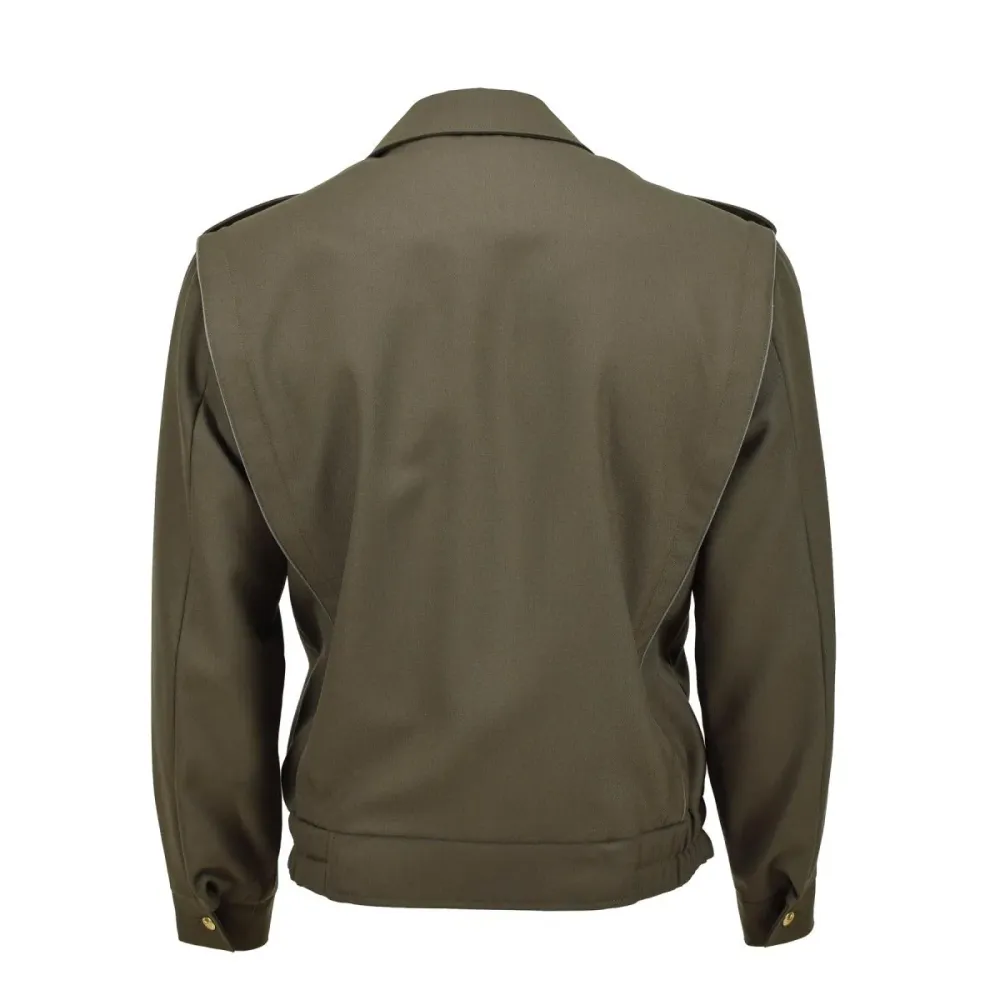 Étui de selle Blouson d'origine de l'armée tchèque pour troupes de campagne, veste militaire décontractée olive, NEUF