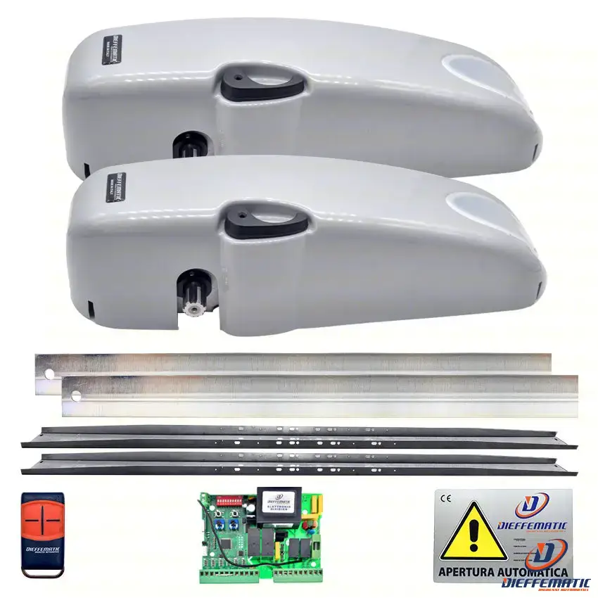 Moteur complet Kit Automazione 2 Motori Porta Basculante Garage Si Adatta Cler Faac Came Bft