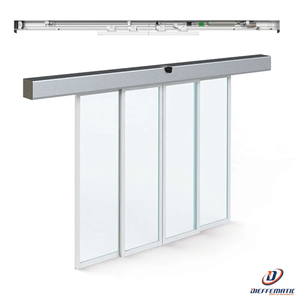 Motorline Kapvtl - 4F4200 Kit Automazione Per Porte Scorrevoli Telescopiche