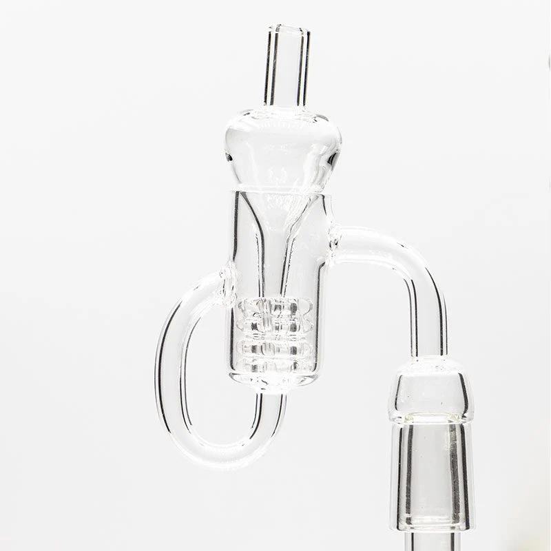 Banger à quartz avec boucle à nœud en diamant - 14 mm - Montage Direct