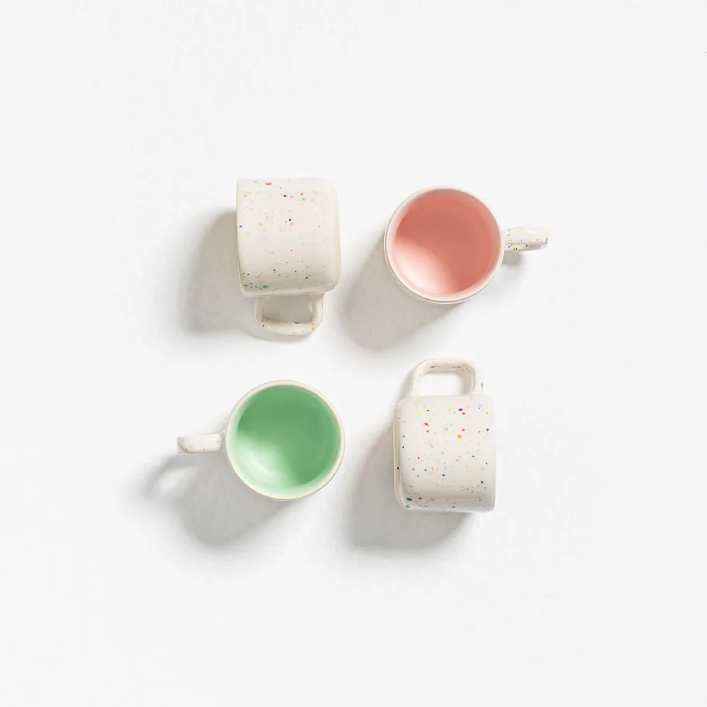 Breeze Party Out Mug 60ml Mix 4 Pieces Set