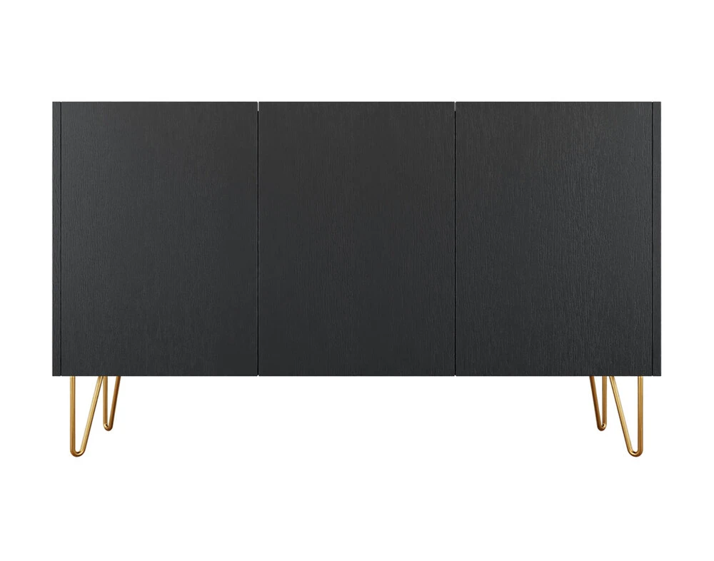 Cali - buffet bas - effet marbre - 144 cm avec carnet d'entretien