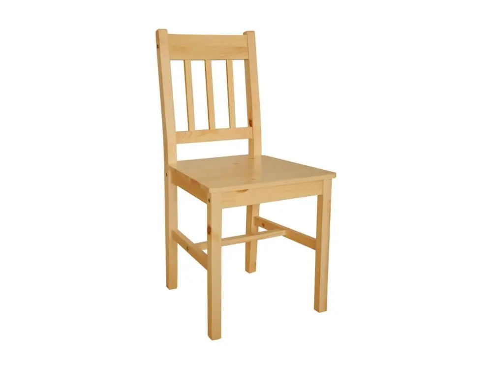 Chaises à manger lot de 4 bois de pin avec kit de protection