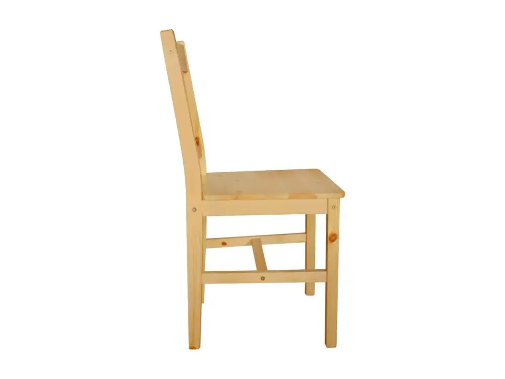 Chaises à manger lot de 4 bois de pin avec kit de protection
