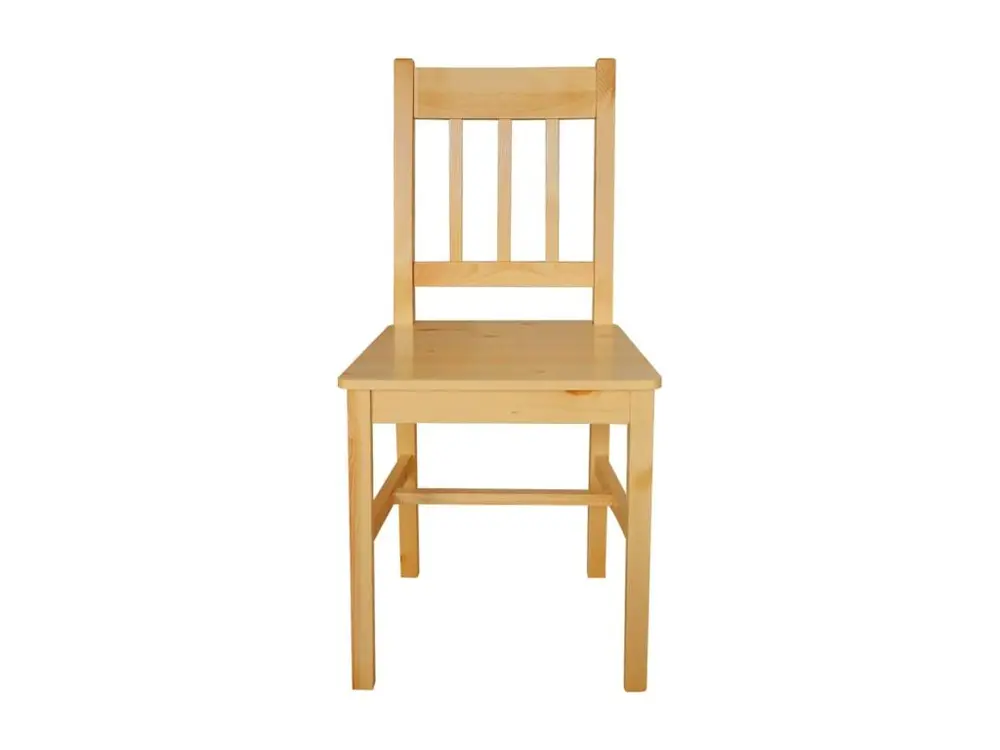 Chaises à manger lot de 4 bois de pin avec kit de protection