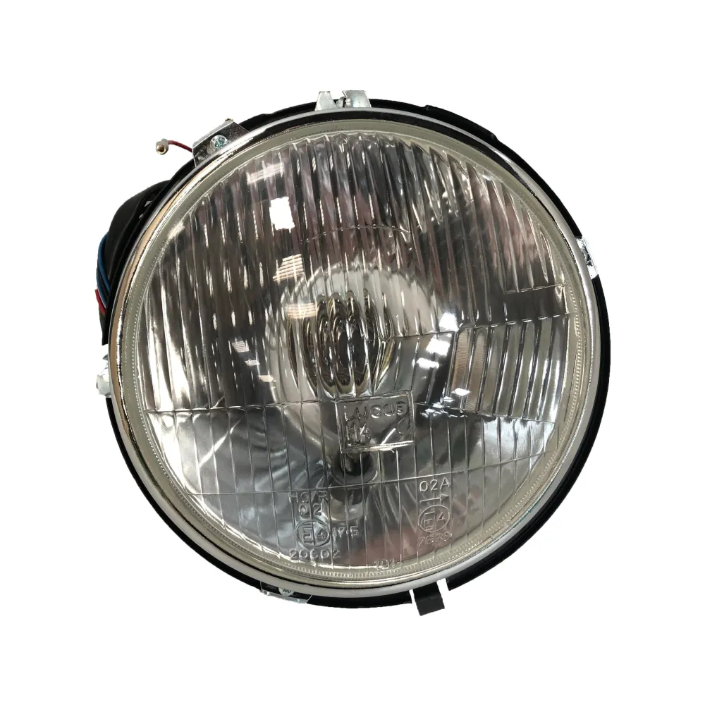 COMPLETE HEADLAMP UNIT, H4, NO PILOT, LUCAS avec carnet d'entretien