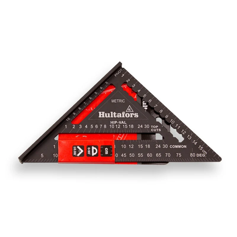 Haute Performance Équerre de charpentier Hultafors - 45° et 90°