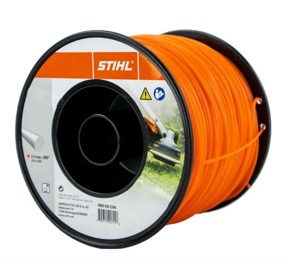 Moto custom cruiser STIHL Fil de coupe rond - 2,4 mm - 14 mètres